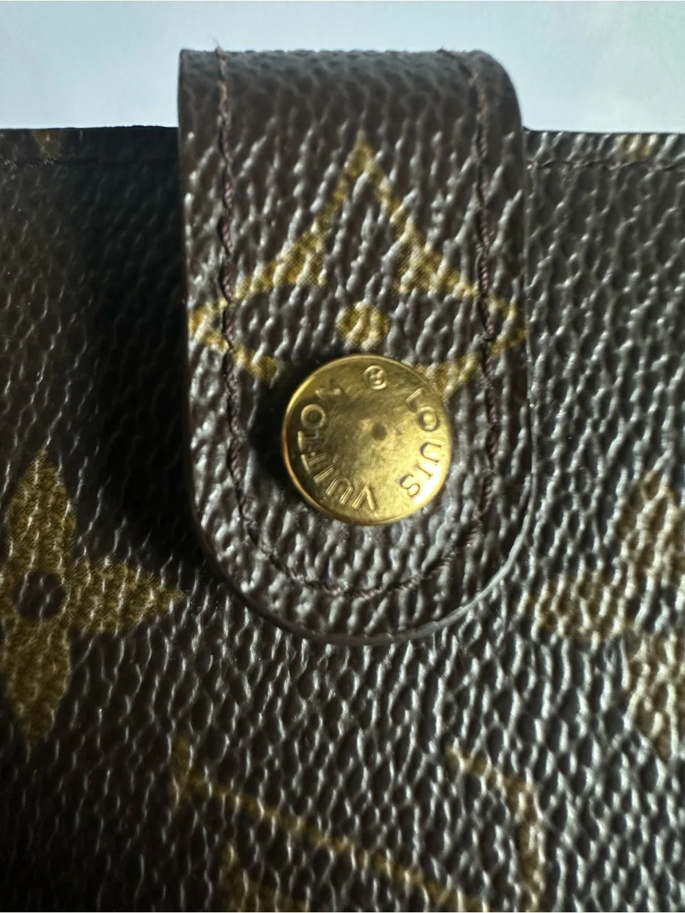 Louis Vuitton Monogram Agenda PM 6-Ring Planner Cover Hot Stamp M.K